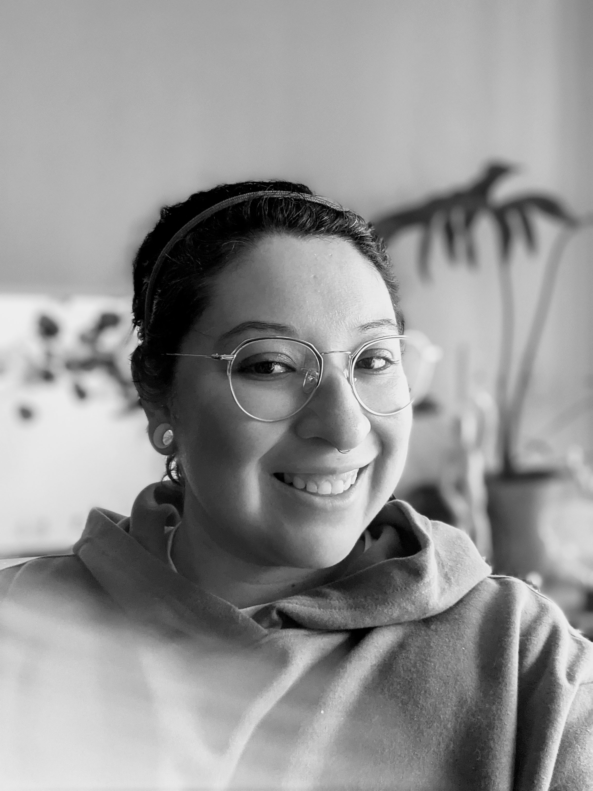 Evelyn before a significant moment